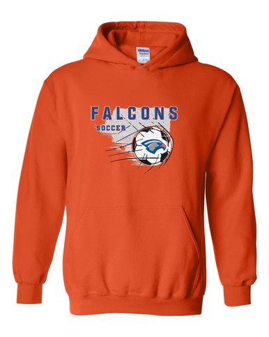 Volunteer Falcons Soccer #2 Men's Hoodie
