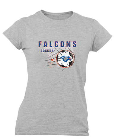 Volunteer Falcons Soccer #2 Women's SS T-Shirt