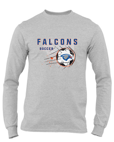 Volunteer Falcons Soccer #2 Men's Premium LS T-Shirt