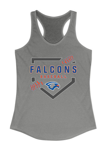 Volunteer Falcons Baseball #2 Women's Tank Top