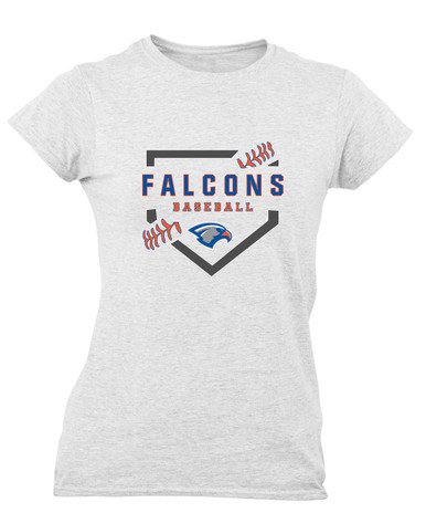 Volunteer Falcons Baseball #2 Women's Premium SS T-Shirt