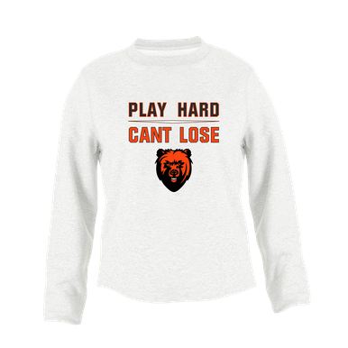 California Grizzlies Play Hard, Can't Lose Women's Sweatshirt