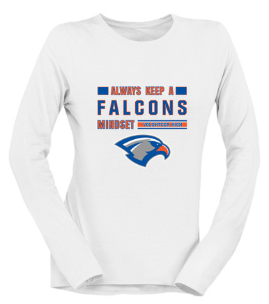 Volunteer Falcons Mindset Women's Premium LS T-Shirt