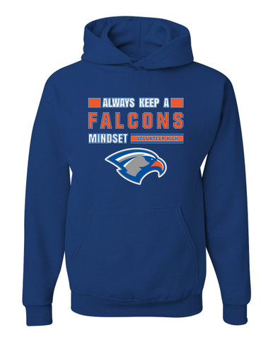 Volunteer Falcons Mindset Men's Premium Hoodie