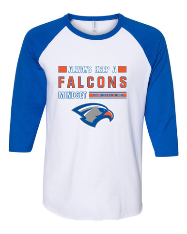 Volunteer Falcons Mindset Men's Baseball T-Shirt