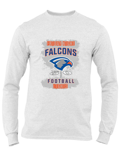 Volunteer Falcons Football #6 Men's LS T-Shirt