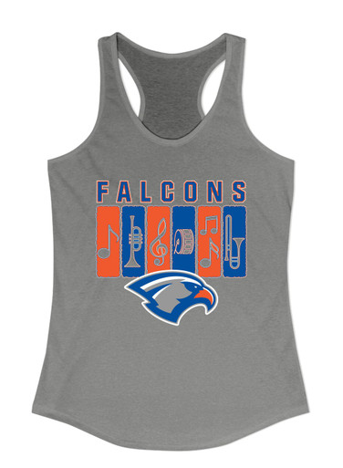 Volunteer Falcons Band # 2 Women's Tank Top