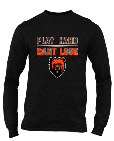 California Grizzlies Play Hard, Can't Lose Men's Premium LS T-Shirt