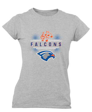 Volunteer Falcons Band # 3 Women's SS T-Shirt