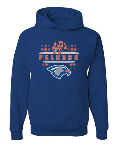 Volunteer Falcons Band # 3 Men's Premium Hoodie