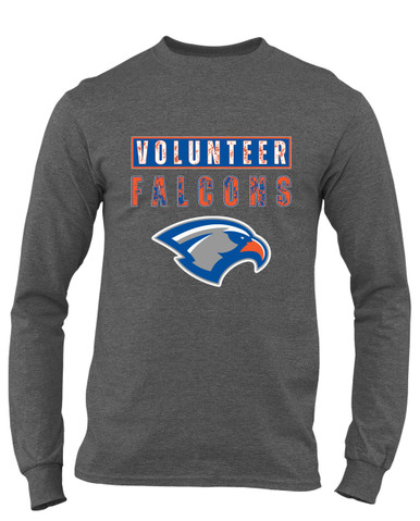 Volunteer Falcons Mascot #9 Men's Premium LS T-Shirt