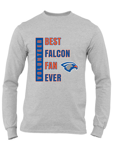 Volunteer Falcons Best Falcon Fan Men's LS T-Shirt