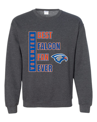 Volunteer Falcons Best Falcon Fan Men's Sweatshirt