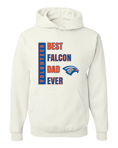 Volunteer Falcons Best Falcon Dad Men's Premium Hoodie