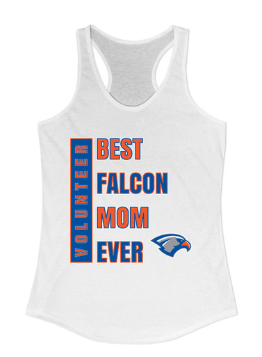 Volunteer Falcons Best Falcon Mom Women's Tank Top