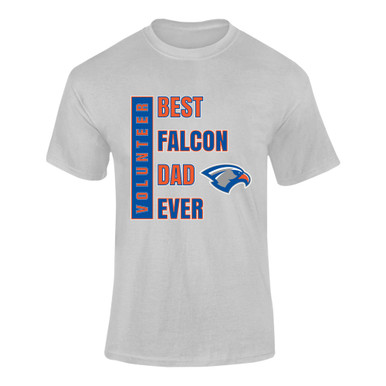 Volunteer Falcons Best Falcon Dad Men's SS T-Shirt