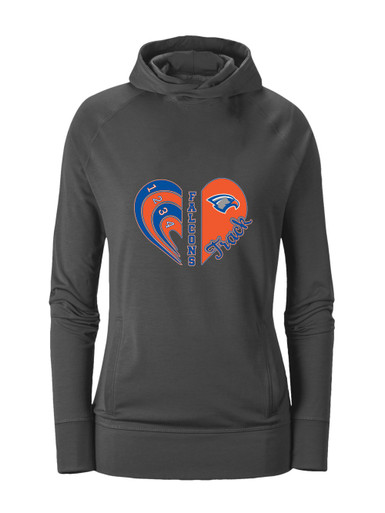 Volunteer Falcons Heart Track Women's Hoodie