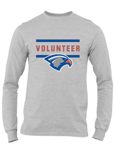 Volunteer Falcons Mascot #4 Men's LS T-Shirt