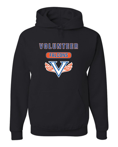 Volunteer Falcons V Wings Mascot #3 Men's Premium Hoodie