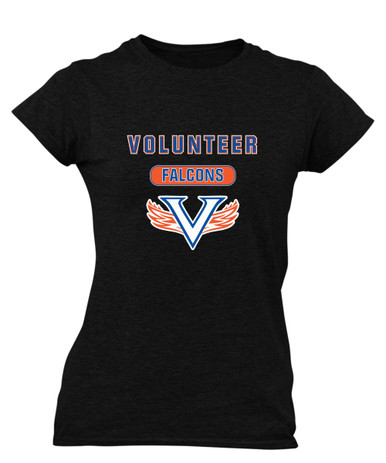 Volunteer Falcons V Wings Mascot #3 Women's Premium SS T-Shirt