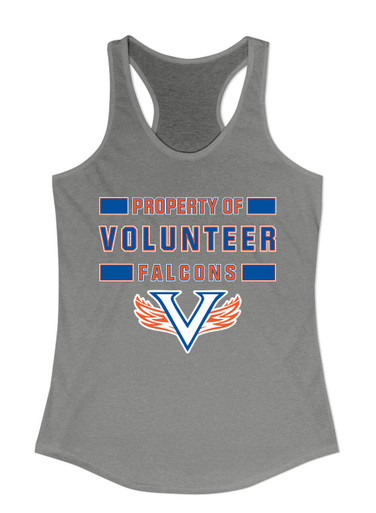 Volunteer Falcons V Wings Property Of Women's Tank Top