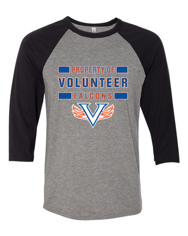 Volunteer Falcons V Wings Property Of Women's Baseball T-Shirt