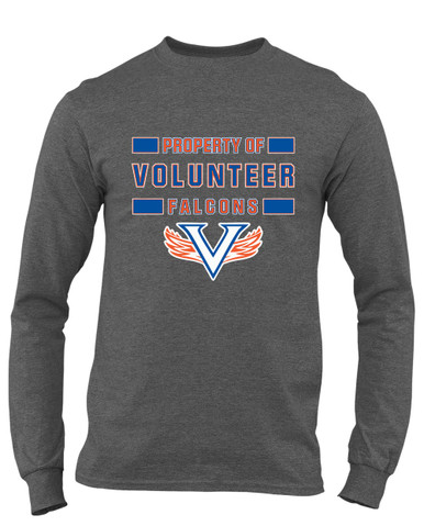Volunteer Falcons V Wings Property Of Men's LS T-Shirt