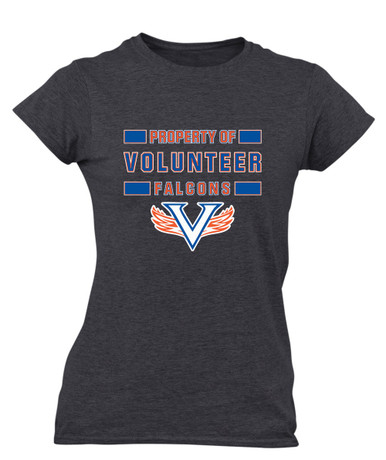 Volunteer Falcons V Wings Property Of Women's Premium SS T-Shirt