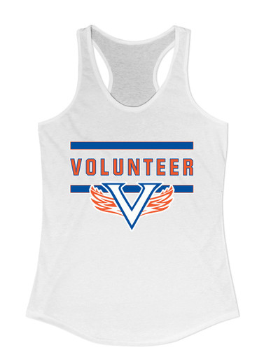 Volunteer Falcons V Wings Mascot #4 Women's Tank Top