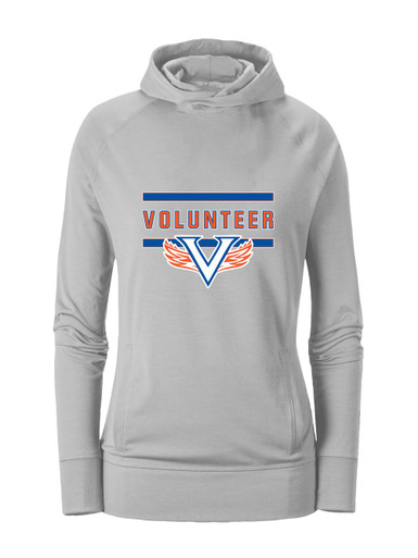 Volunteer Falcons V Wings Mascot #4 Women's Hoodie
