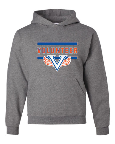Volunteer Falcons V Wings Mascot #4 Men's Premium Hoodie