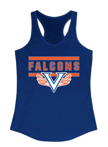 Volunteer Falcons V Wings Mascot #5 Women's Tank Top