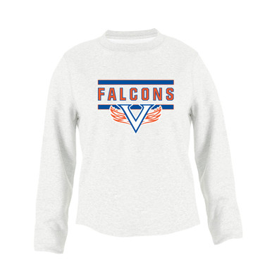 Volunteer Falcons V Wings Mascot #5 Women's Sweatshirt