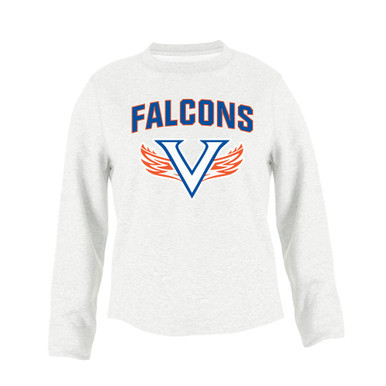 Volunteer Falcons V Wings Mascot #6 Men's Sweatshirt