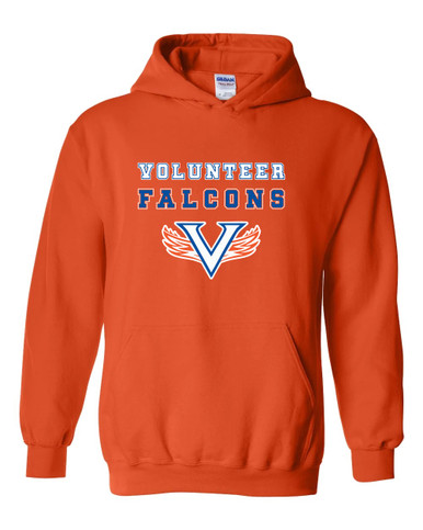 Volunteer Falcons V Wings Spirit Men's Hoodie