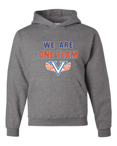 Volunteer Falcons V Wings We Are One Team Men's Premium Hoodie