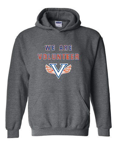 Volunteer Falcons V Wings We Are Men's Hoodie