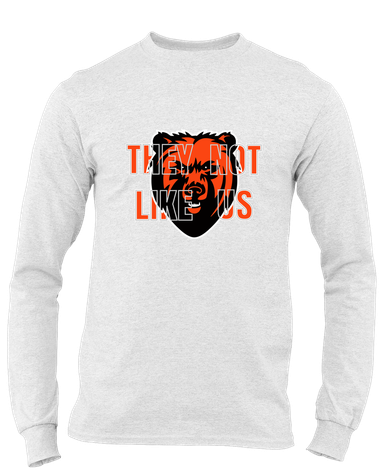 California Grizzlies They Not Like Us #2 Men's LS T-Shirt