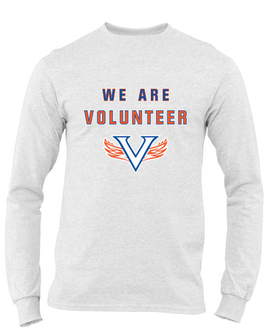 Volunteer Falcons V Wings We Are Men's LS T-Shirt