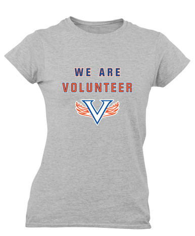 Volunteer Falcons V Wings We Are Women's Premium SS T-Shirt