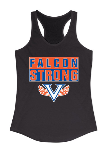 Volunteer Falcons V Wings Strong #1 Women's Tank Top