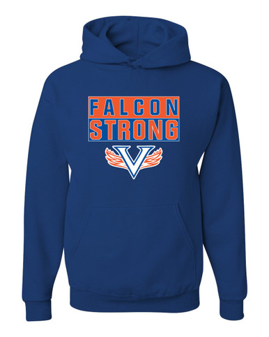 Volunteer Falcons V Wings Strong #1 Men's Premium Hoodie