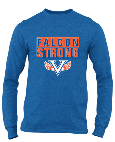 Volunteer Falcons V Wings Strong #1 Men's Premium LS T-Shirt