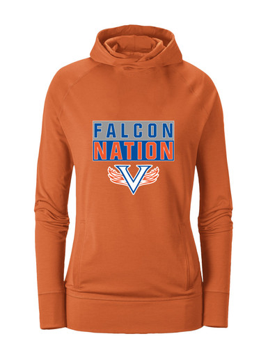 Volunteer Falcons V Wings Nation #1 Women's Hoodie