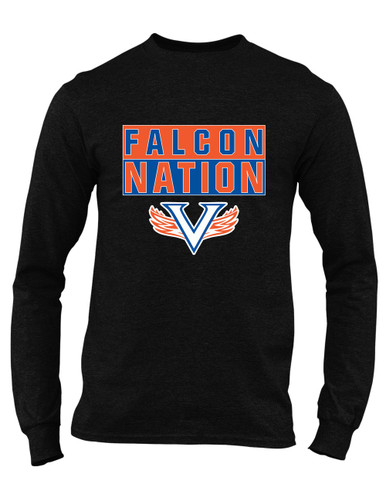 Volunteer Falcons V Wings Nation #1 Men's Premium LS T-Shirt