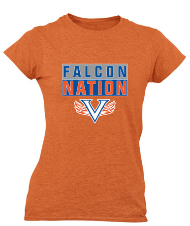 Volunteer Falcons V Wings Nation #1 Women's Premium SS T-Shirt