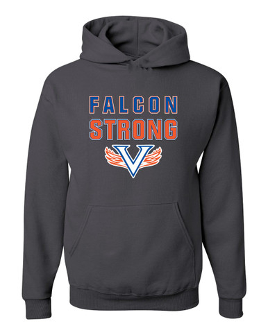 Volunteer Falcons V Wings Strong #2 Men's Premium Hoodie