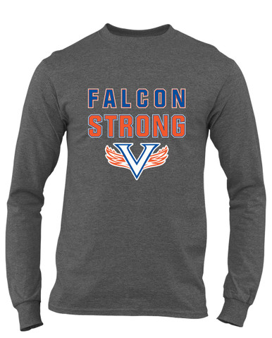 Volunteer Falcons V Wings Strong #2 Men's Premium LS T-Shirt