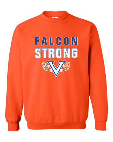 Volunteer Falcons V Wings Strong #2 Men's Sweatshirt