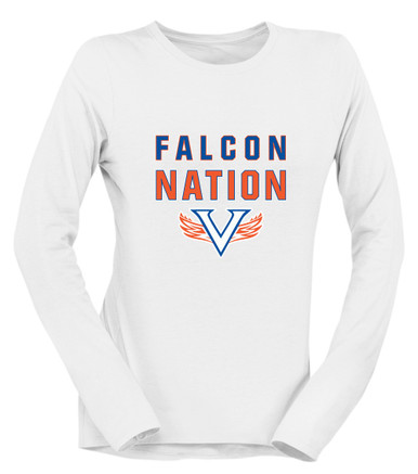 Volunteer Falcons V Wings Nation #2 Women's Premium LS T-Shirt